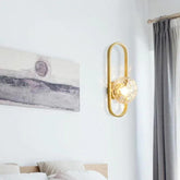Globe Frosted Lampshade Modern Wall Lights - Clowas